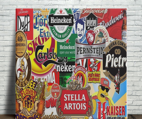 Azulejo Decorativo Cervejas