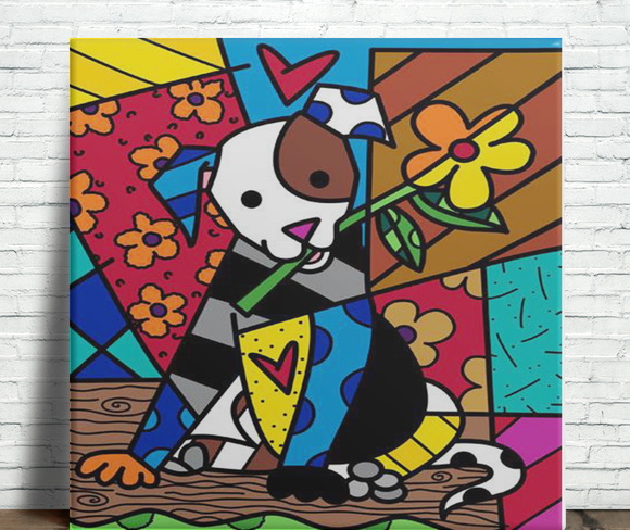 Azulejo Decorativo Animais - Cachorro