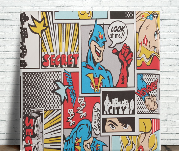 Azulejo Decorativo Comics