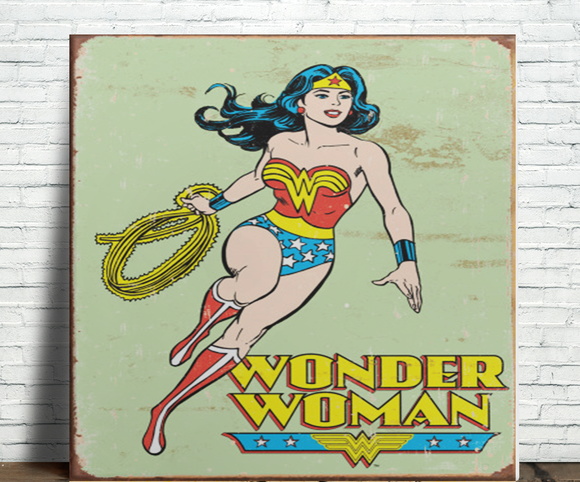 Azulejo Decorativo Wonder Woman