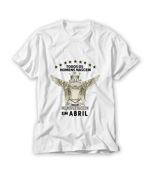 Camiseta Todos Os Homens Nascem Iguais