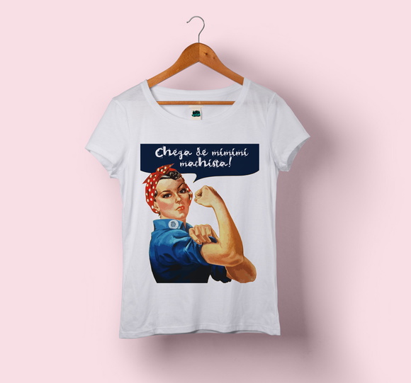 Camiseta Feminina Chega de MImimi - Imagem 2