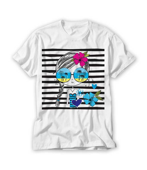 Camiseta Infantil Menina