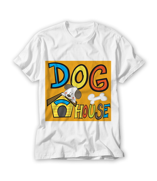 Camiseta Infantil Dog House
