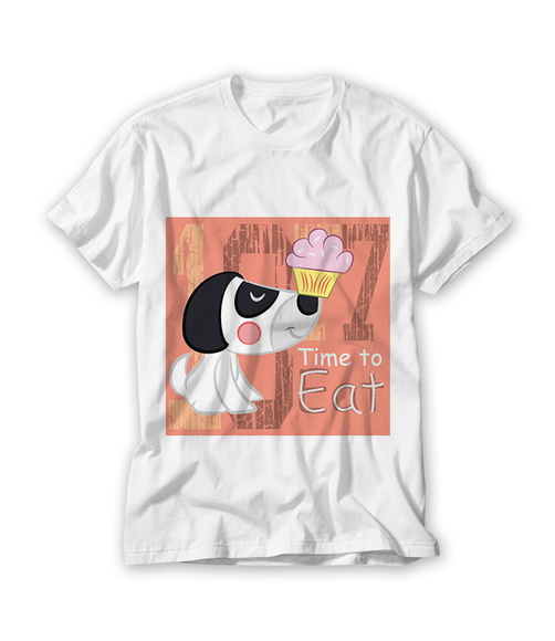 Camiseta Infantil I Time to Eat