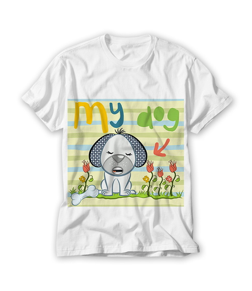 Camiseta Infantil My Dog