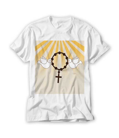 Camiseta Religiosa Terço