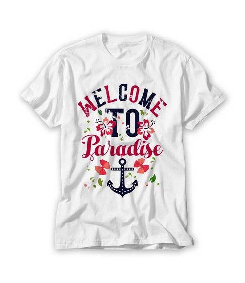 Camiseta Feminina Welcome to Paradise