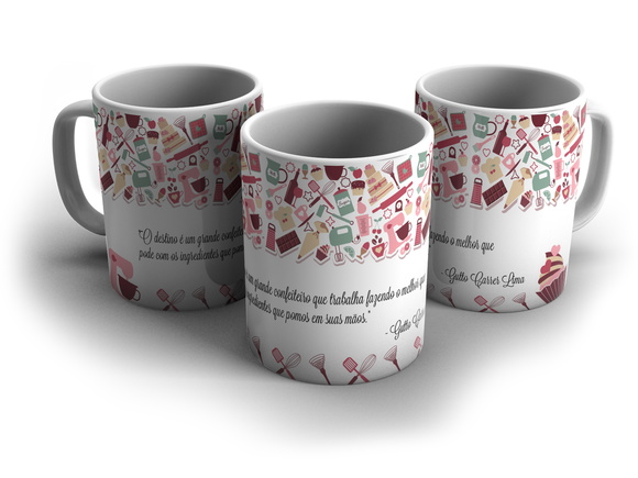Caneca Personalizada Confeitaria