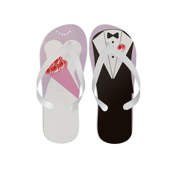 Chinelo Personalizado Casamento