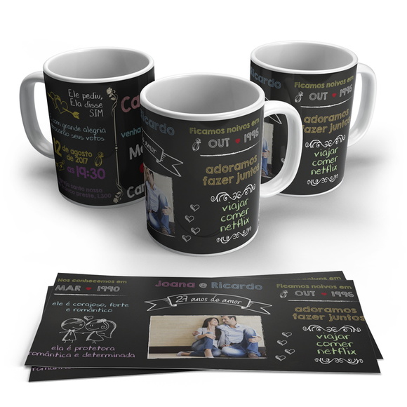 Caneca Personalizada com Foto