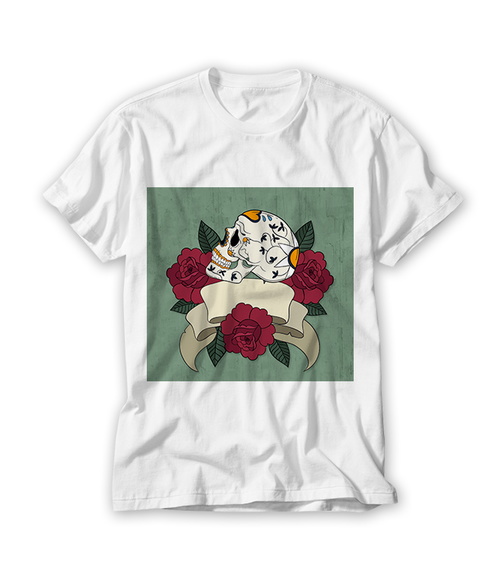 Camiseta Caveiras Mexicanas