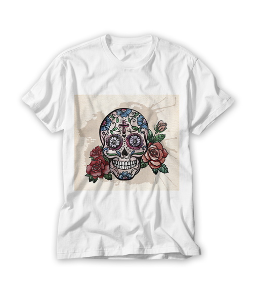 Camiseta Caveiras Mexicanas