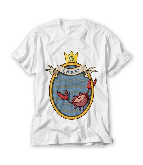 Camiseta Signo Câncer