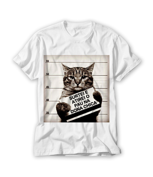 Camiseta Atirei o Pau na D. Chica