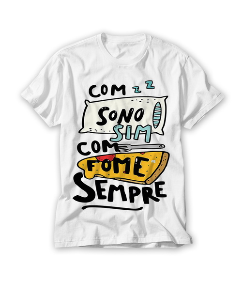 Camiseta Com Sono Sim