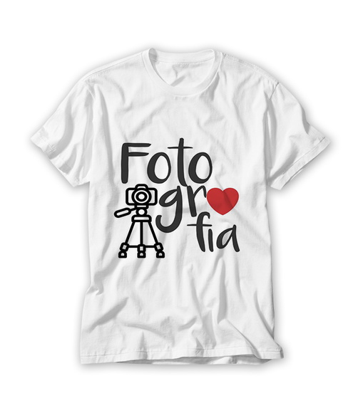 Camiseta Profissão - Fotografia