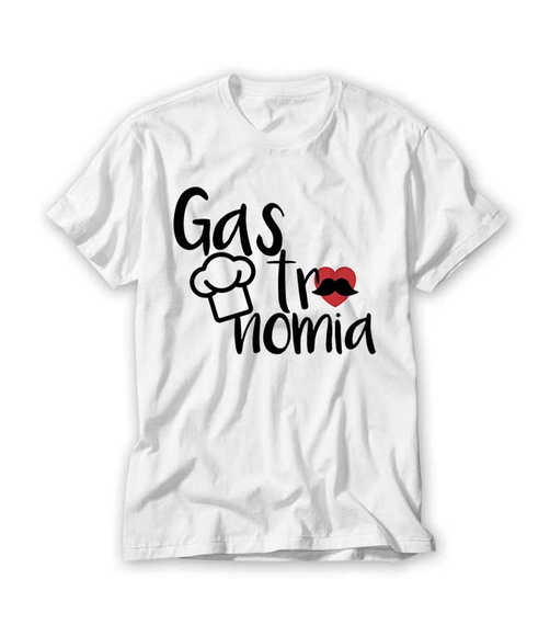 Camiseta Profissão - Gastronomia