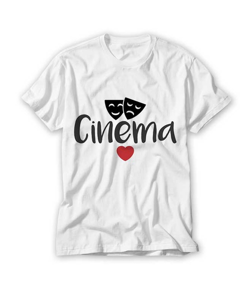 Camiseta Profissão - Cinema