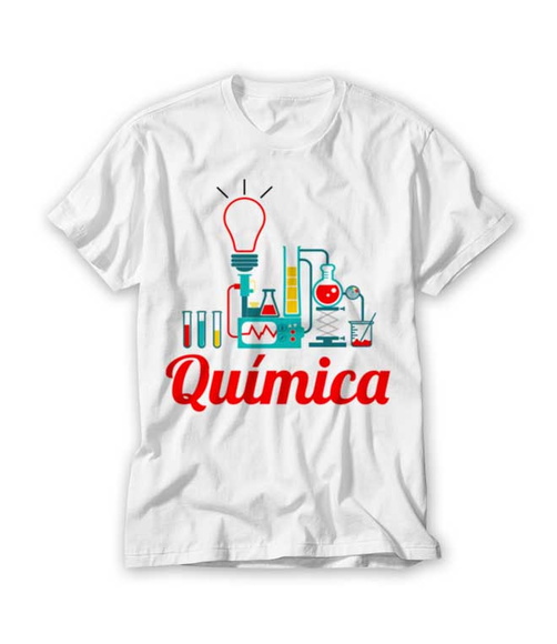 Camiseta Profissão - Quimica