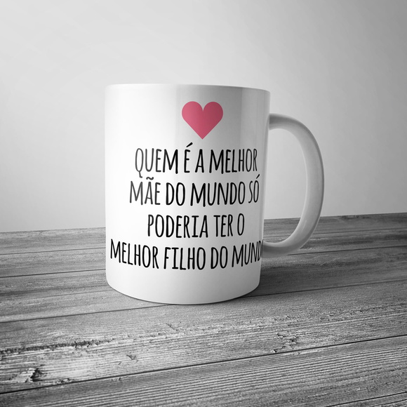 Caneca Porcelana Dia das Mães