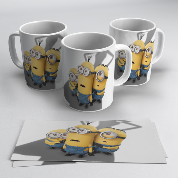 Caneca Porcelana Minions