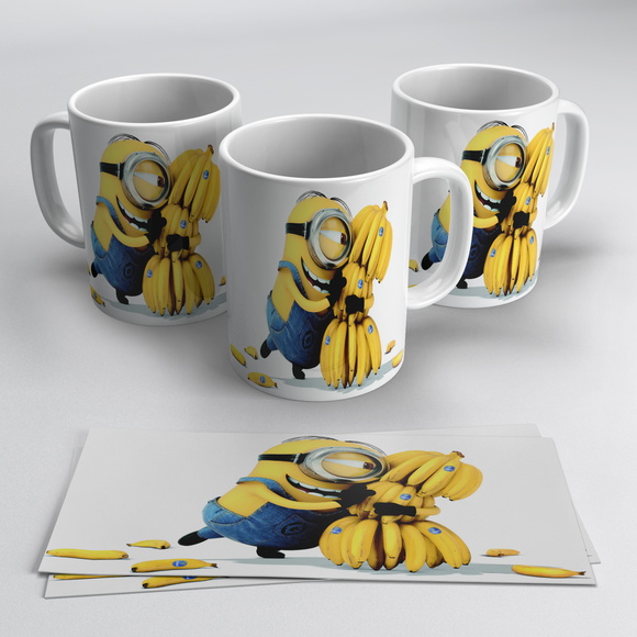 Caneca Porcelana Minions