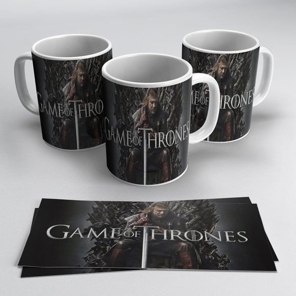 Caneca Porcelana Série Game of Thrones