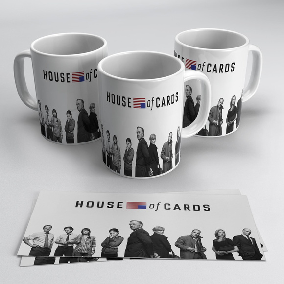 Caneca Porcelana Série House Of Cards