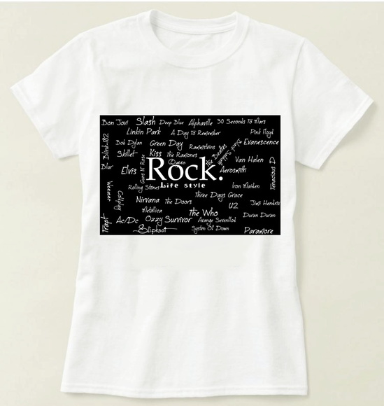 Camiseta Unissex Rock