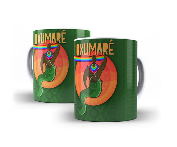 Caneca Personalizada Orixás - Oxumaré