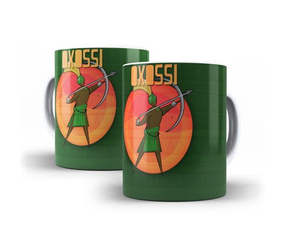 Caneca Personalizada Orixás - Oxossi