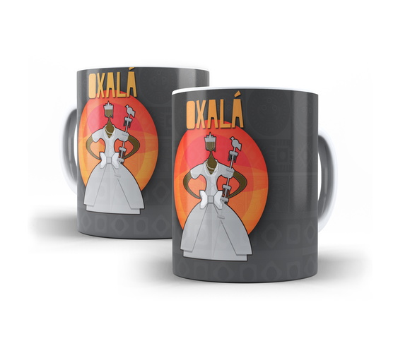 Caneca Personalizada Orixás -Oxalá