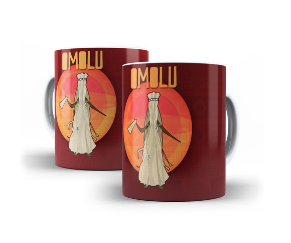 Caneca Personalizada Orixás -Omolu