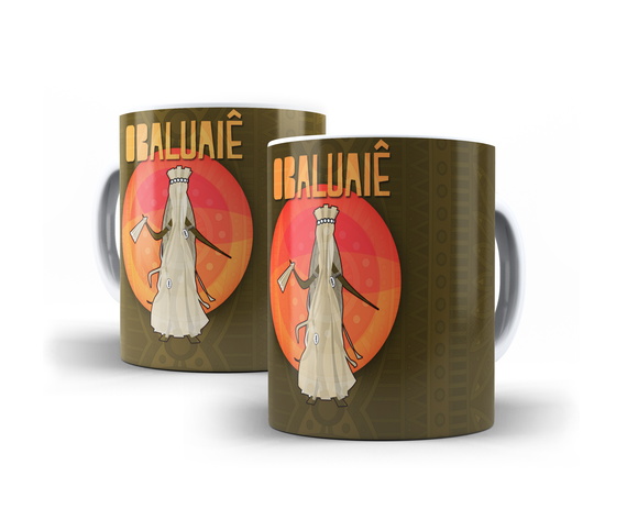 Caneca Personalizada Orixás -Obaluaiê