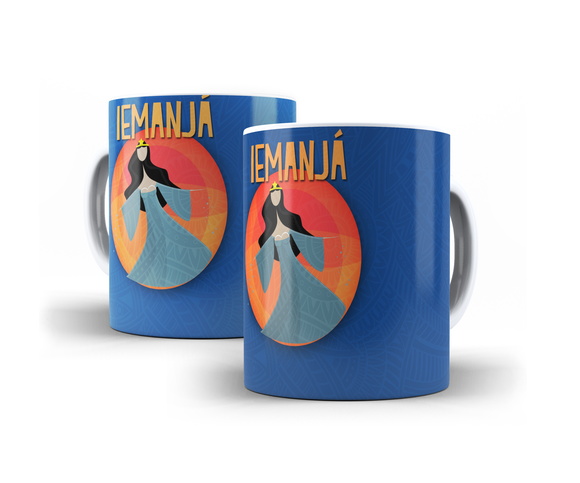 Caneca Personalizada Orixás - Iemanjá
