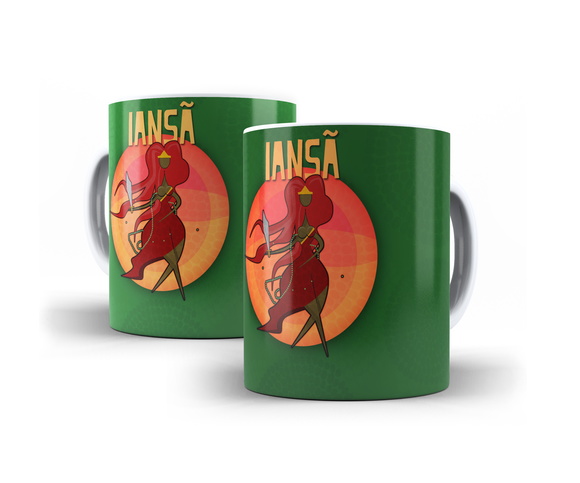 Caneca Personalizada Orixás - Iansã