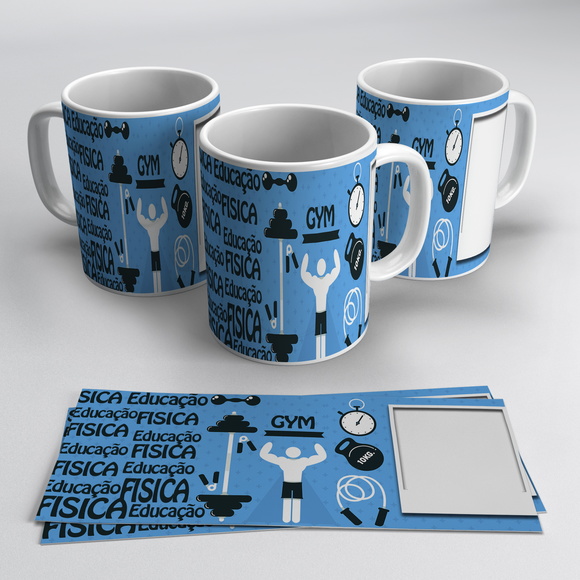 Caneca Profissões - Educação Física