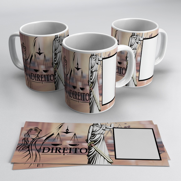 Caneca Profissões - Direito