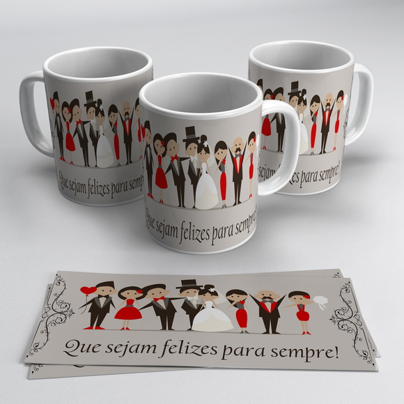 Caneca Personalizada para Casamento
