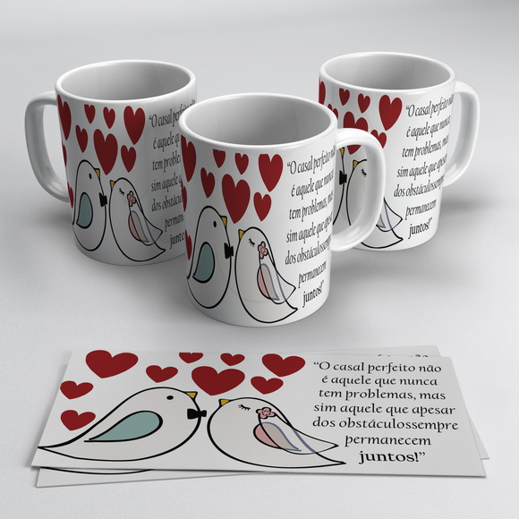 Caneca Personalizada para Casamento