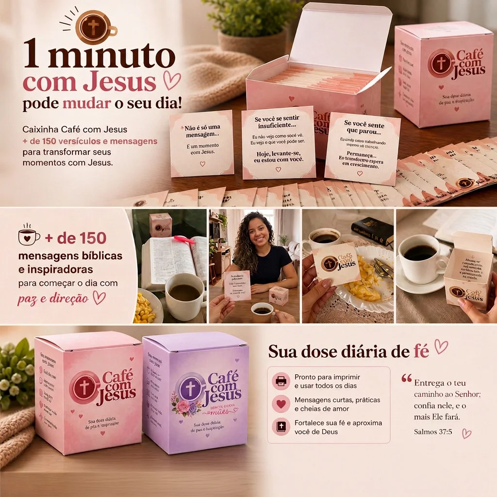 Arquivo Digital Kit café com Jesus - Imagem 5