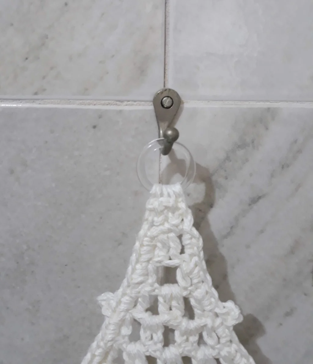 Porta Papel Higiênico Crochê Básico - 1 Rolo de Papel - Imagem 3