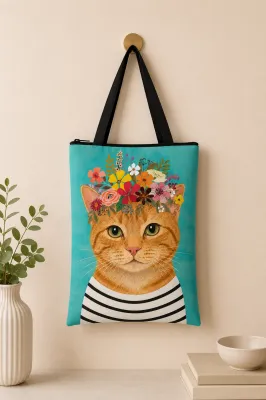 Lembrança pet sacolas com fotos de Pets raças cachorro gato