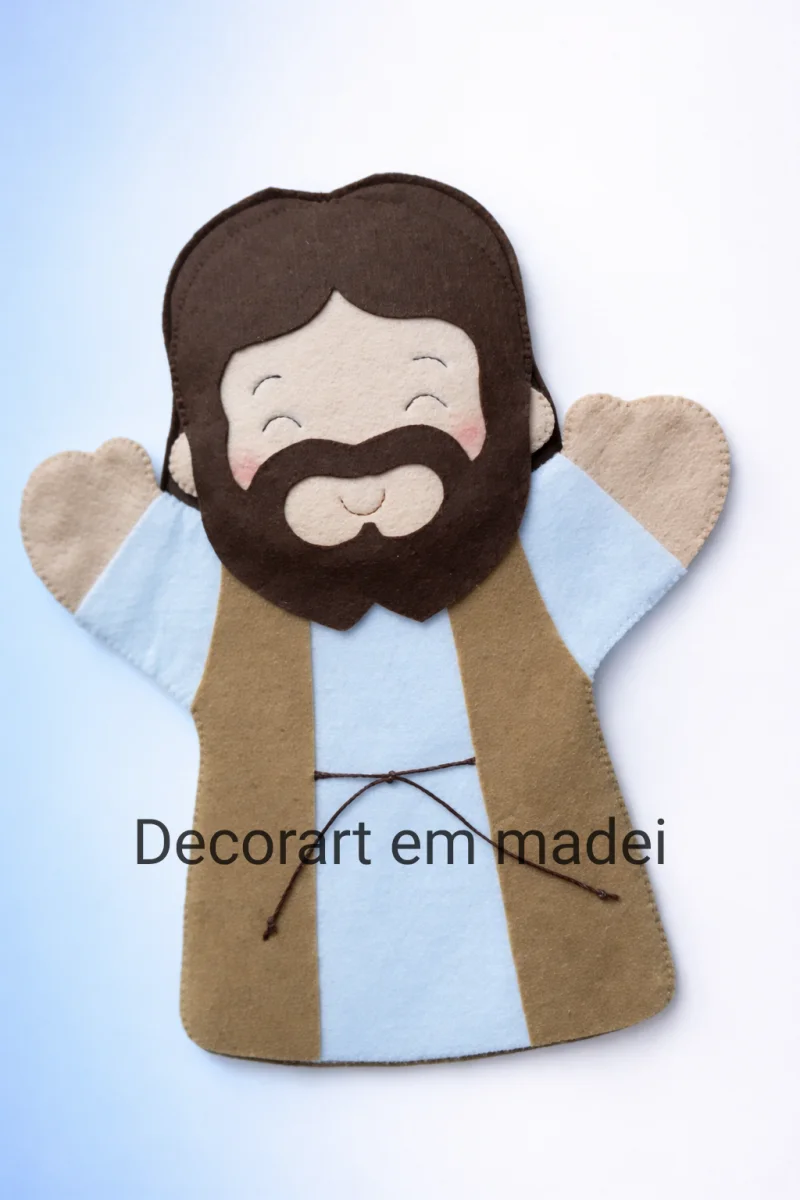 Fantoche Jesus Bom Pastor - Imagem 1