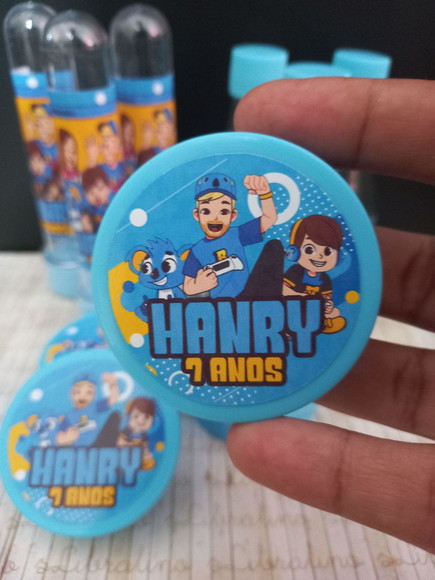Kit Lembrancinhas Brancoala Azul - Imagem 2