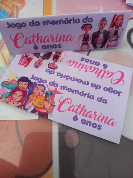 Jogo da Memória Huntrix (pegue e Monte) - Imagem 3
