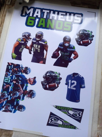 Kit Só Um Bolinho Seattle Seahawks - Imagem 2