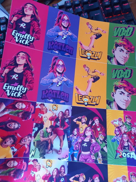 Jogo da Memória Grupo dos Rosas (emily Vick) - Imagem 4