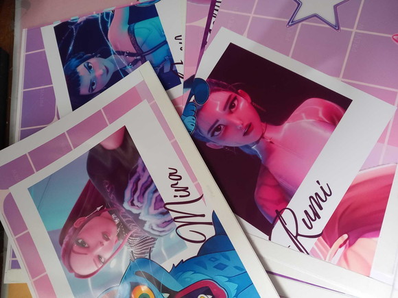 Super Kit Festa em Casa Guerreiras do K-pop Huntrix - Imagem 5